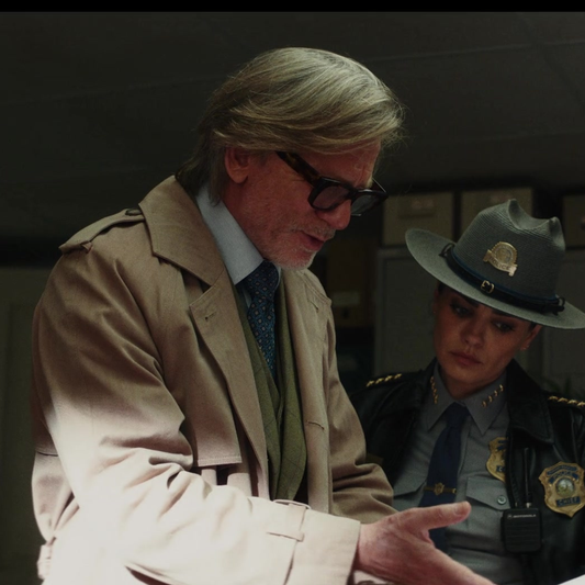 Daniel Craig wearing the Cutler Gross 9690 optical glasses in Weak Up Dead Man