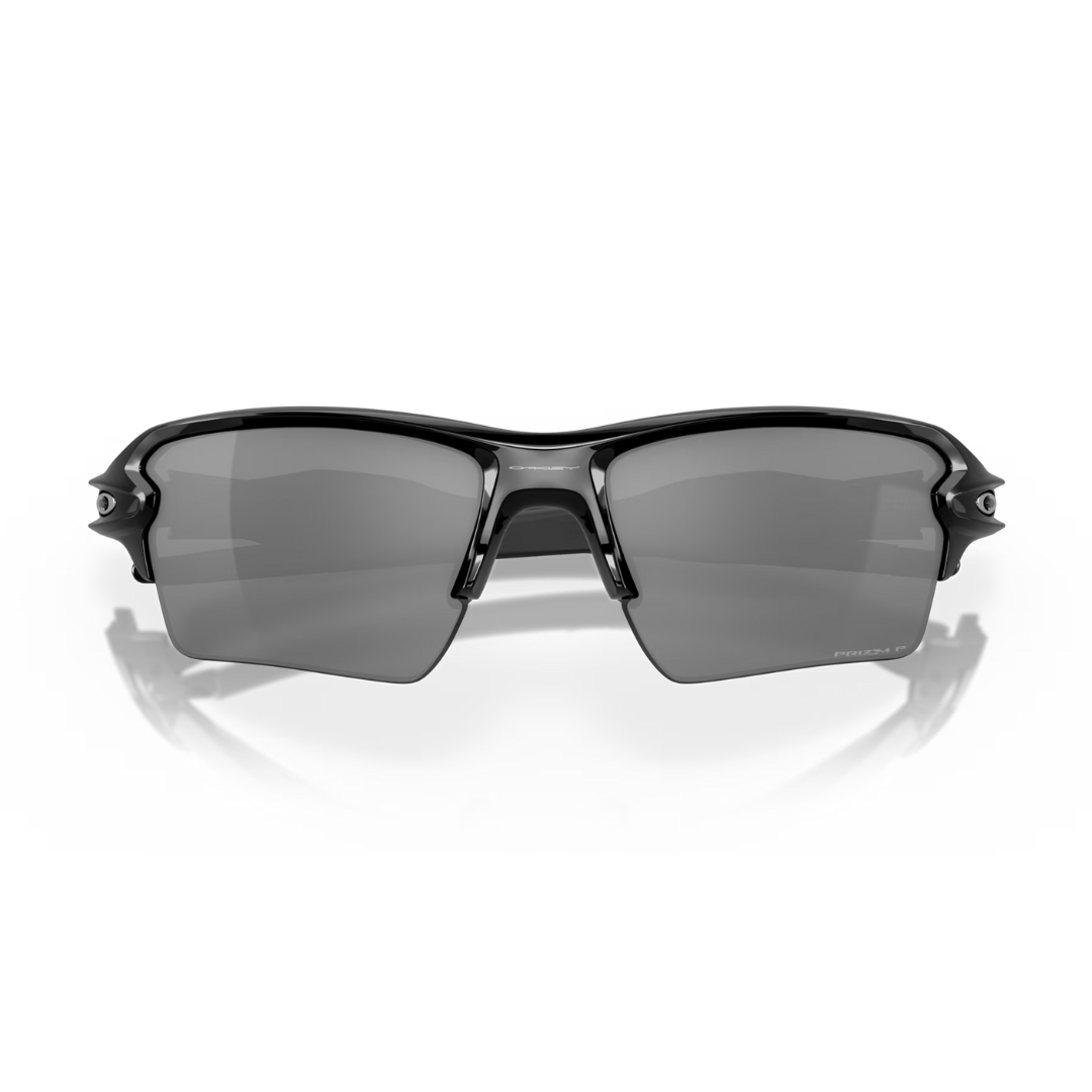 Oakley Flak 2.0 XL front glossy black front glasses detail