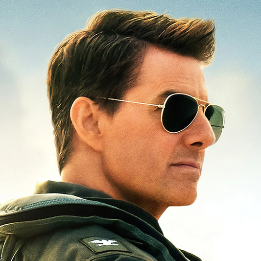 Tom Cruise Sunglasses Top Gun Maverick Ray Ban Aviator