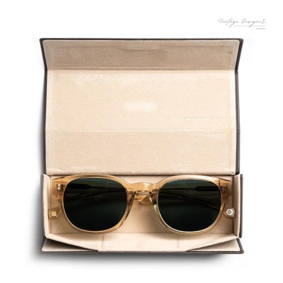 Entourage of 7 Beacon 1020 sunglasses in box