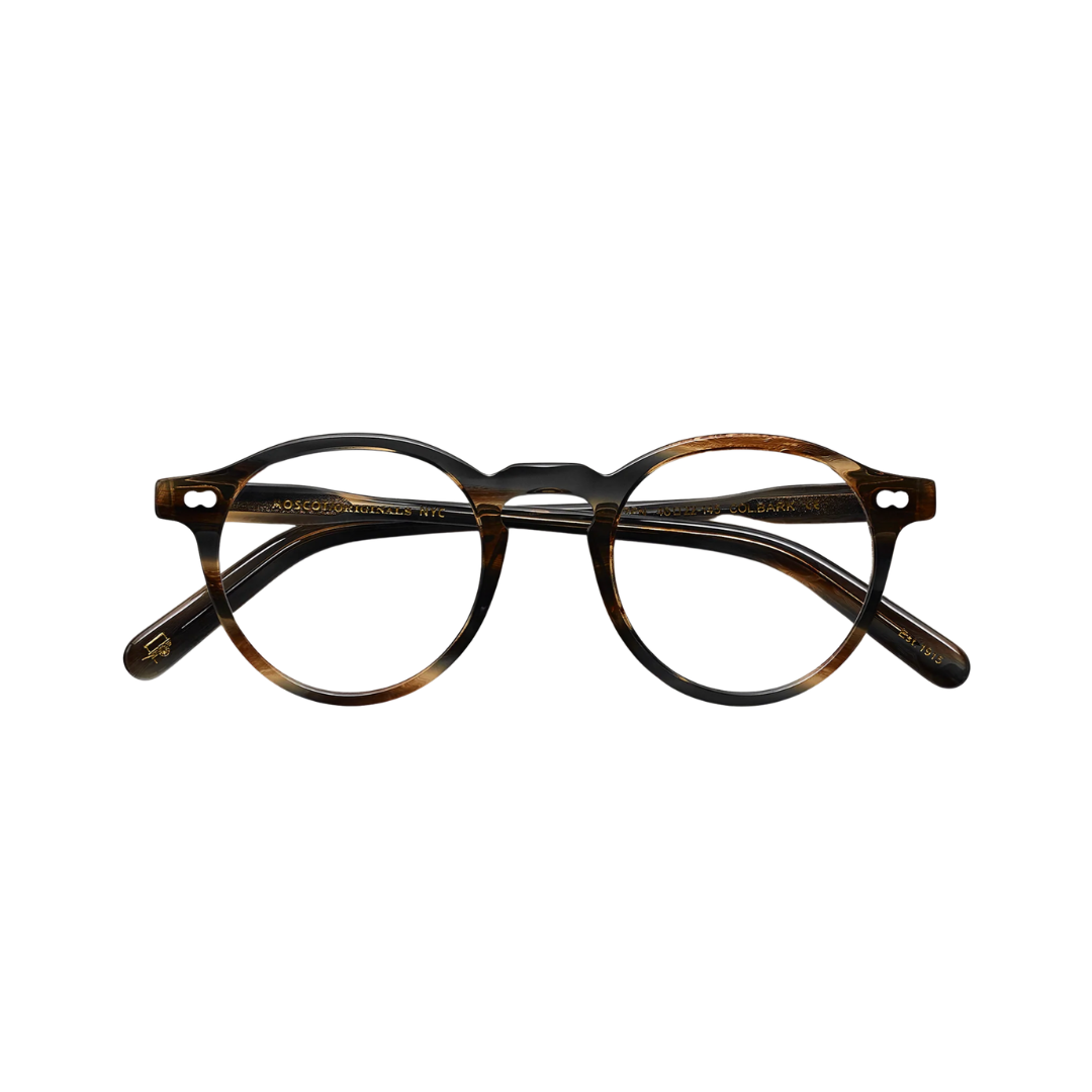 Moscot Miltzen Bark front closed view