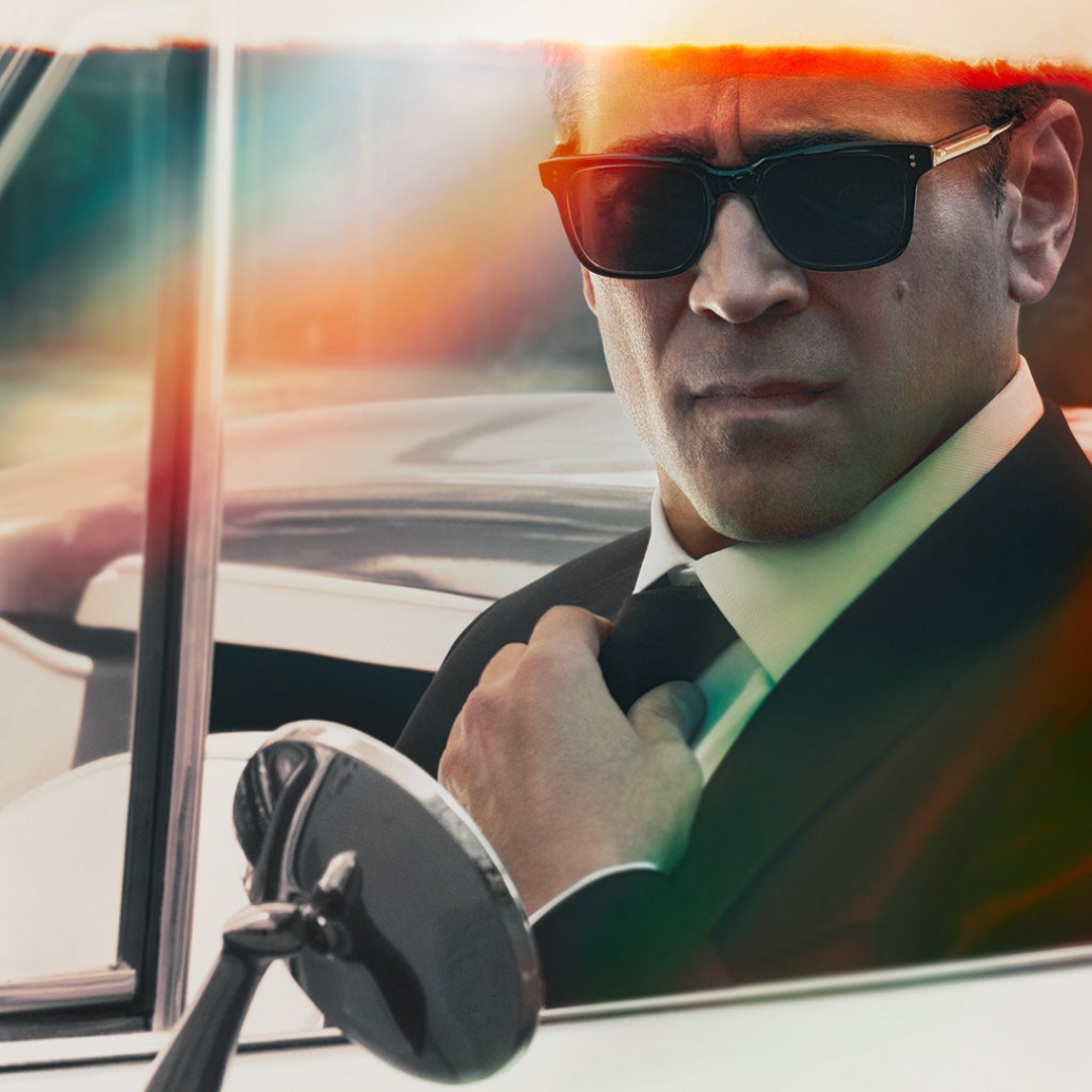 Colin Farrell wearing the Oliver Peoples Lachman sunglasses in Sugar