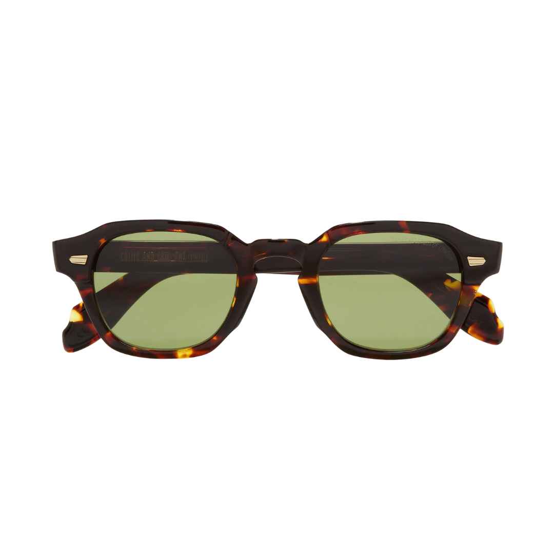 Cutler Gross 1420 havana sunglasses front view