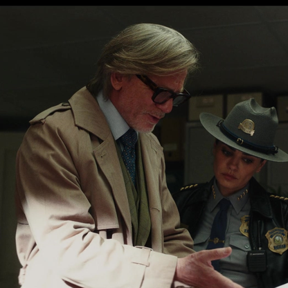 Daniel Craig wearing the Cutler Gross 9690 optical glasses in Weak Up Dead Man