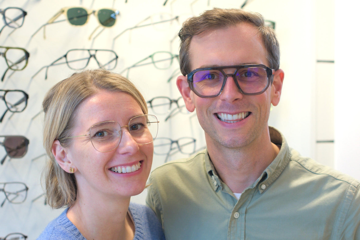 Wim and Hannelore from Vintage Designer Frames