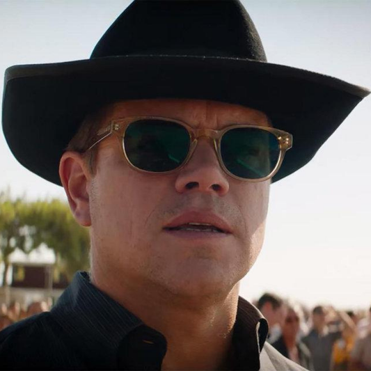 Matt Damon wearing the Beacon 1020 in the Ford VS Ferrari movie