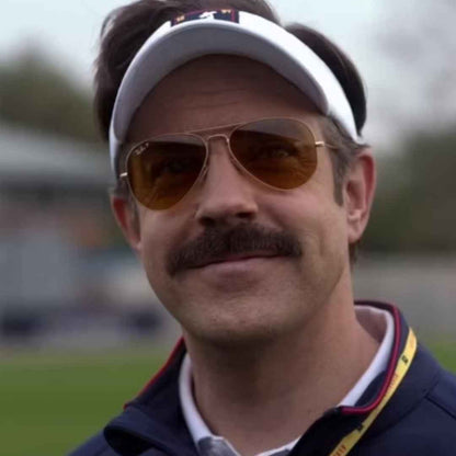 Ted Lasso wearing the RayBan 3025 in Netflix Series 