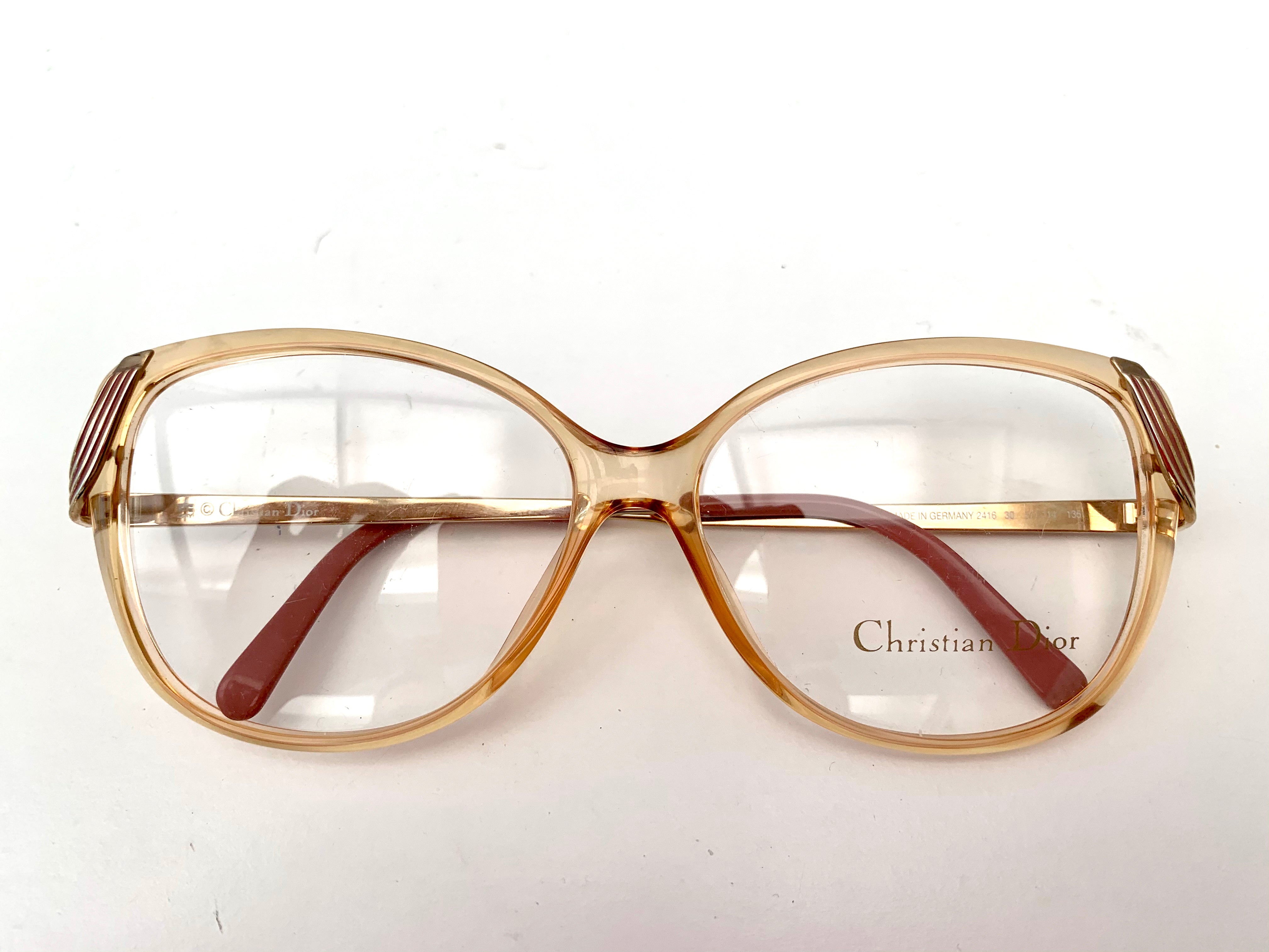 Christian dior vintage outlet glasses